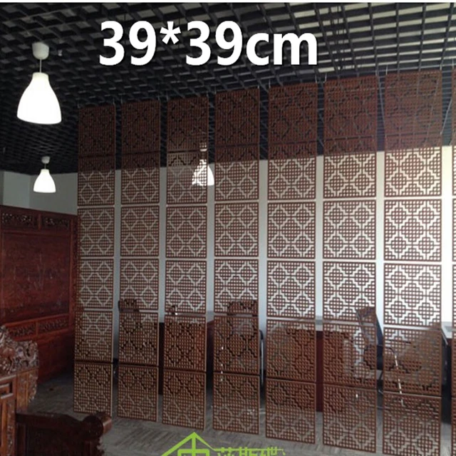 6pcs Lot Wood Screen Divider Hanging Parion Bedroom Wall 6pcs Lot Wood Screen Divider Hanging Parion Bedroom Wall Post Entry Living Room Home