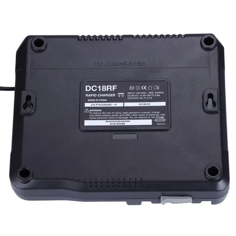 14,4 в 18 в литий-ионный аккумулятор зарядное устройство Напряжение Ток ЖК-дисплей цифровой дисплей для Makita Dc18Rf Bl1830 Bl1815 Bl1430 Dc14Sa Dc18Sc Dc18