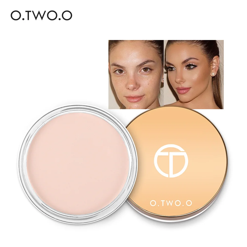 

O.TWO.O Full Cover Concealer cream Makeup Primer Cover Pore Wrinkle Foundation Base Lasting Oil Control Cream Concealer