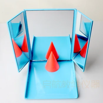 

Kindergarten Science Discovery Room Science Corner Children's Laboratory Toys Multi-faceted Mirror