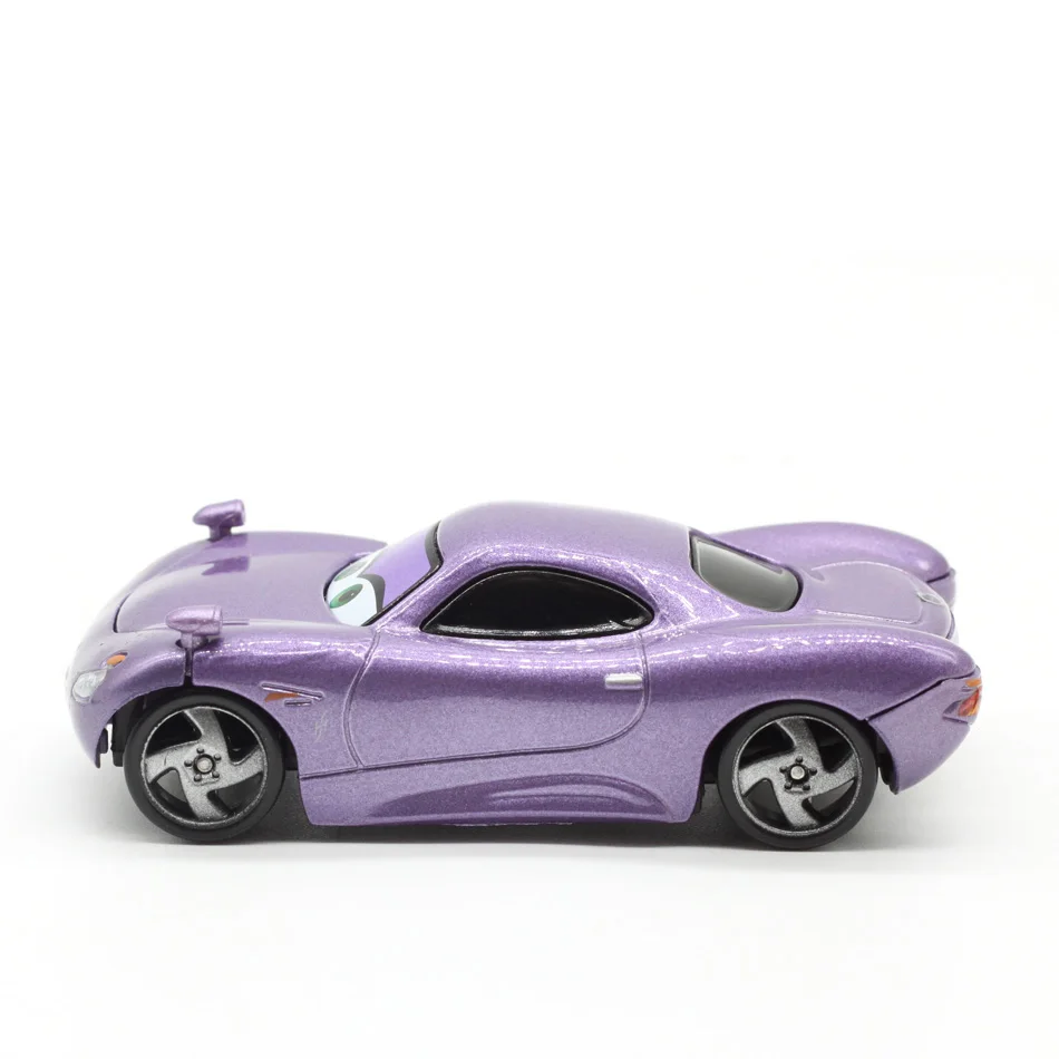 Disney Pixar Cars 2 3 Lightning McQueen нет: 43 ЧИК ХИКС металл литья под давлением игрушечных автомобилей 1:55 Свободные Фирменная Новинка и