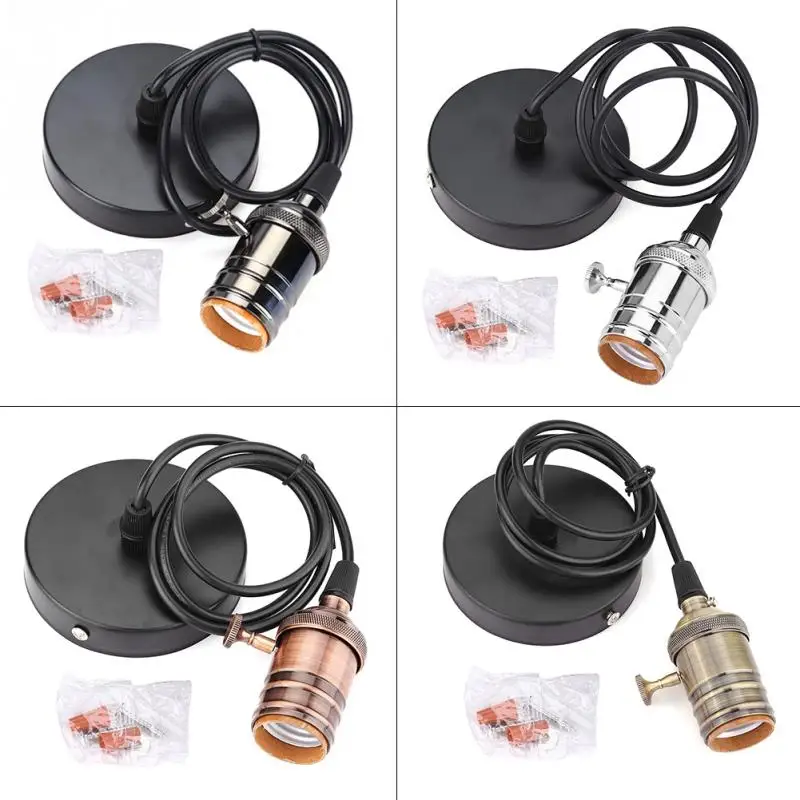 Buy 1 Pcs Retro E27 Socket Universal Lamp Holder Base