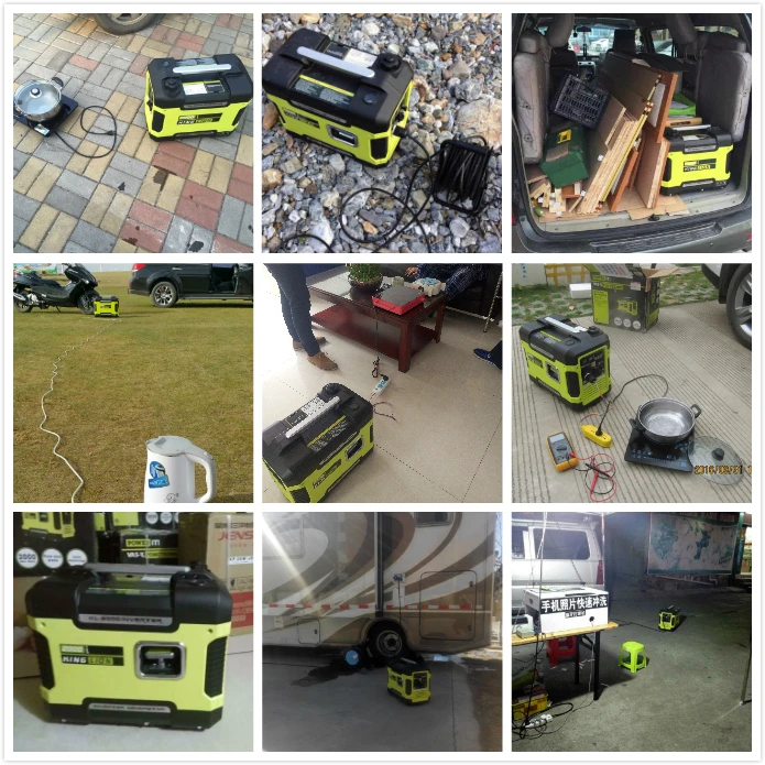 2KW Digital Inverter Generator Quiet Car RV 2KW Household Small Gasoline Generators Portable Silent Power Generator CE TUV ISO
