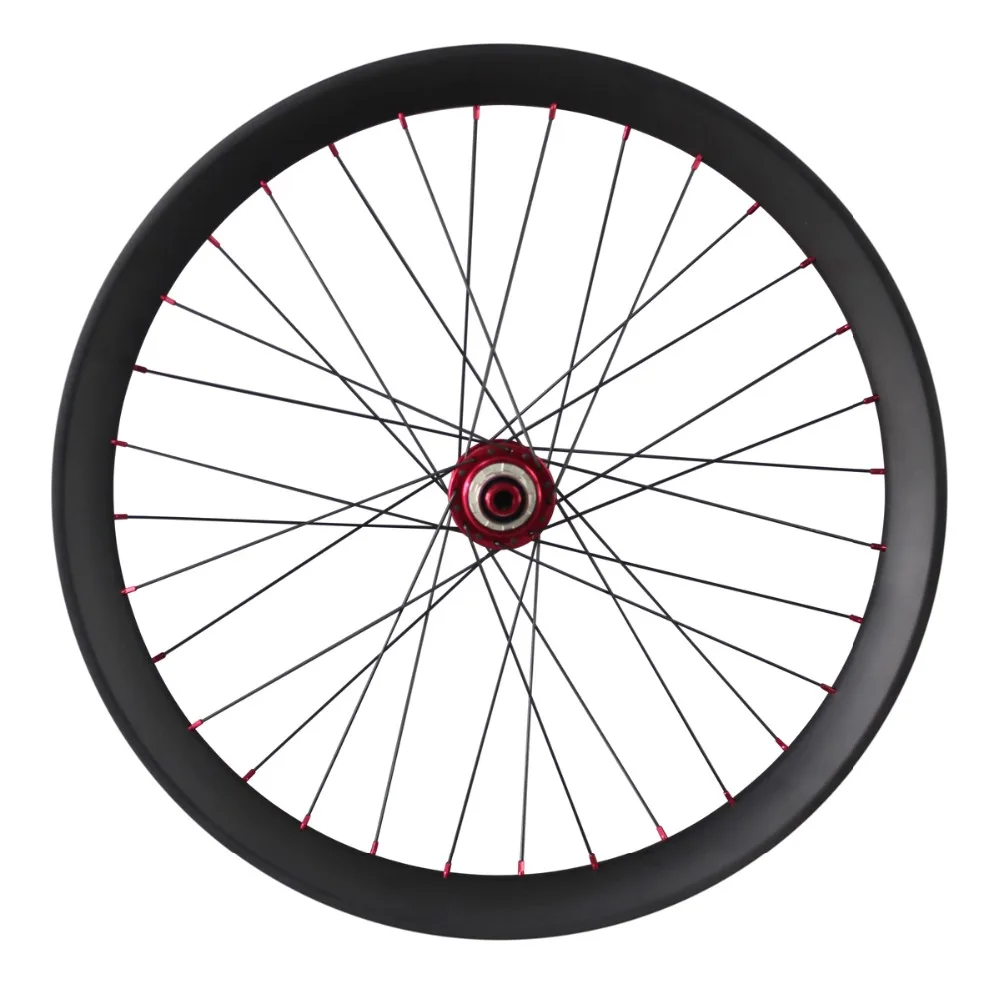 2020 Углеродные колеса для велосипеда 26er ican fatbike wheel snow beach Set 65 мм clincher hookless