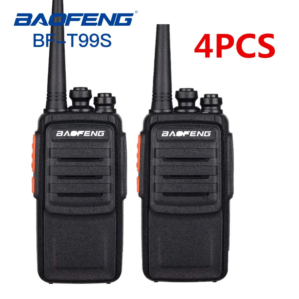 4 шт./Новинка Baofeng BF T99S портативная рация 5 Вт UHF 400 470 МГц BFT99S Comunicador передатчик