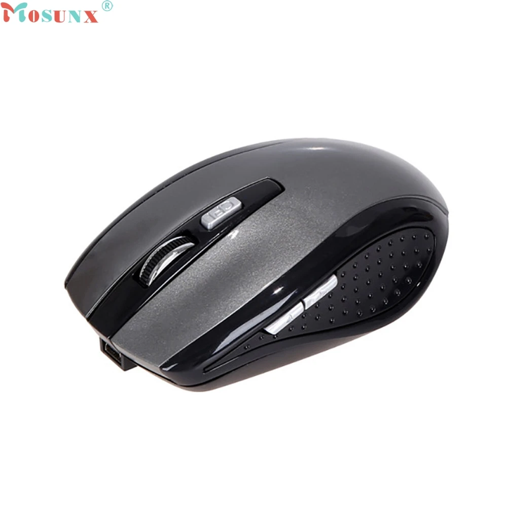 

Mosunx Rechargeable Wireless Mini Bluetooth 3.0 6D 1600DPI Optical Gaming Mouse Mice for Laptop 0328