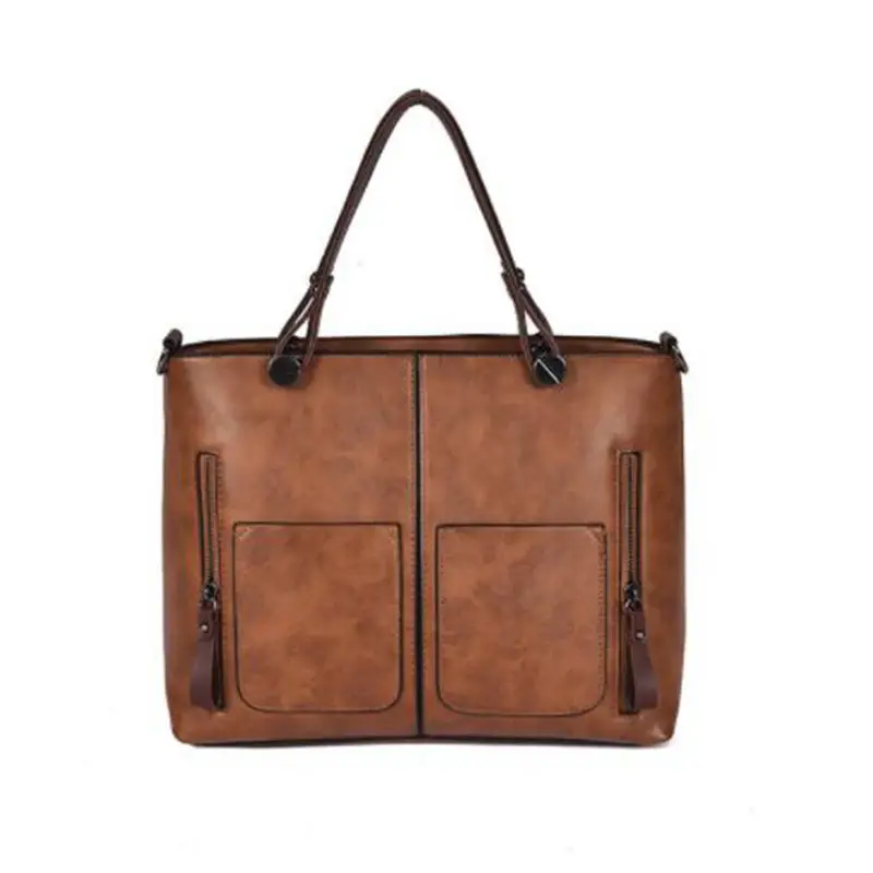 سيدة أعلى-حقائب بيد خمر حقائب النساء عارضة كبيرة حقيبة كتف حمل للبنات جيب خارج Crossbody أكياس حمل أكياس X547 سيدة أعلى-حقائب بيد خمر حقائب النساء عارضة كبيرة حقيبة كتف حمل للبنات جيب خارج Crossbody أكياس حمل أكياس X547