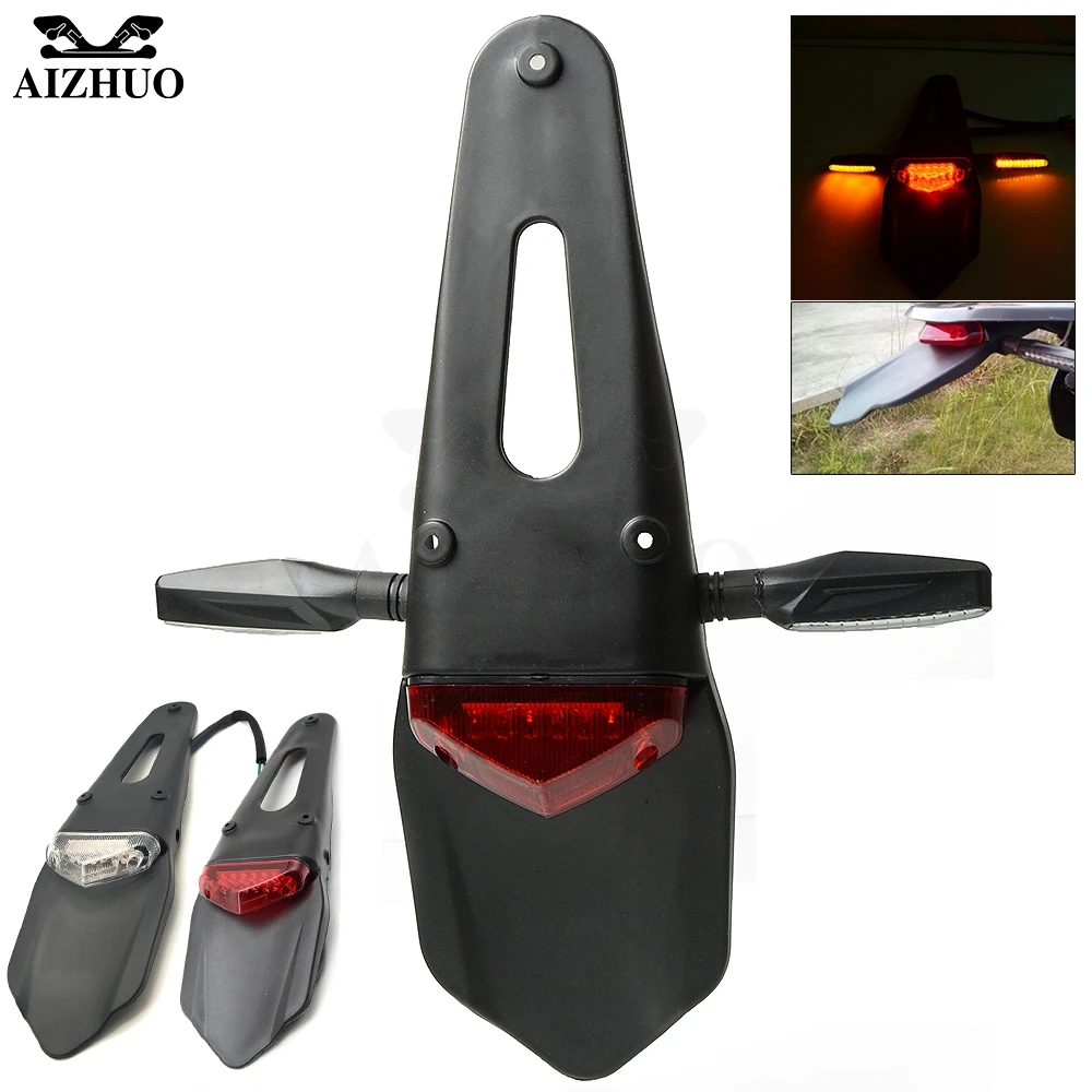 

Motorcycle TailLight Dirt Bike Rear Fender Brake Light LED Tail For HONDA CRF150R CRF250L XR230 250 KTM EXC XC-W YAMAHA WR250R