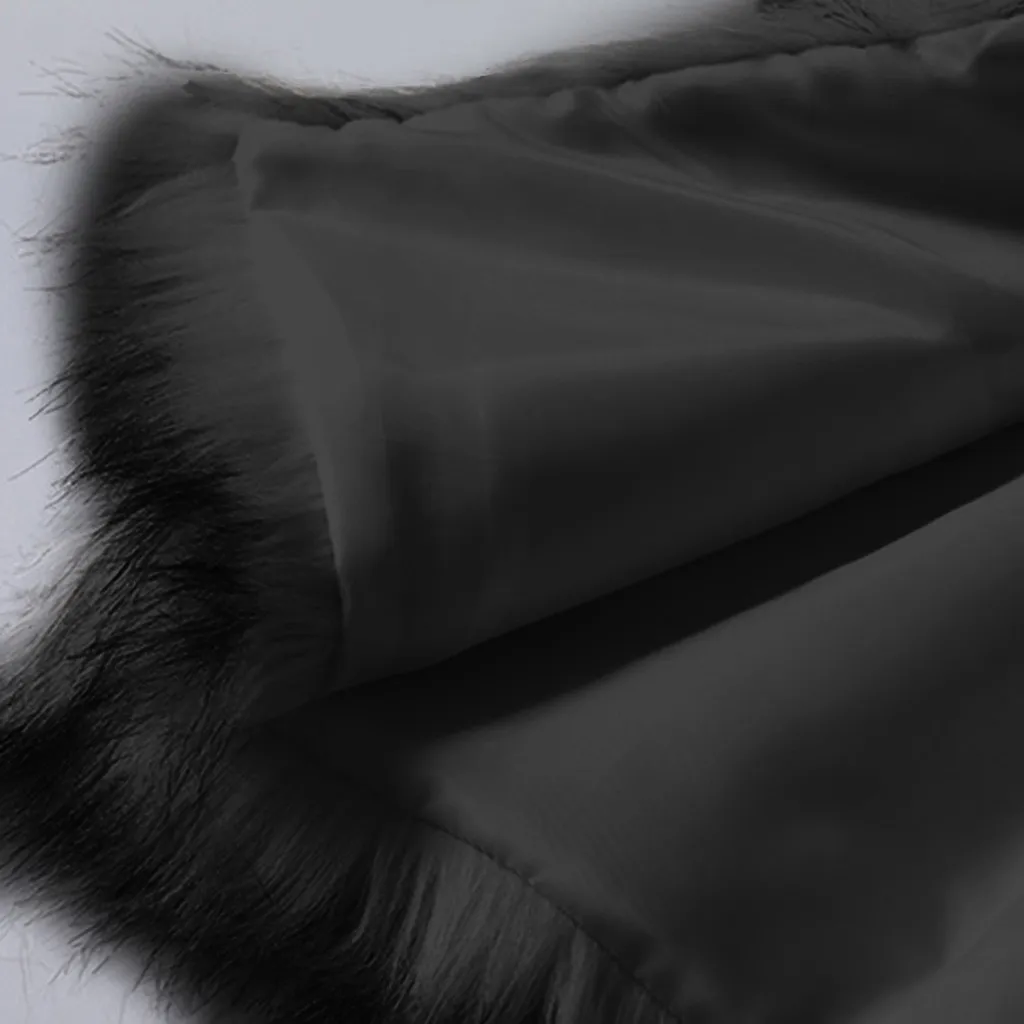 Женское пальто осень-зима, Женская куртка, шерстяной жилет со стоячим воротником, жилет из искусственного меха, пальто Abrigo Mujer manteau femme hiver