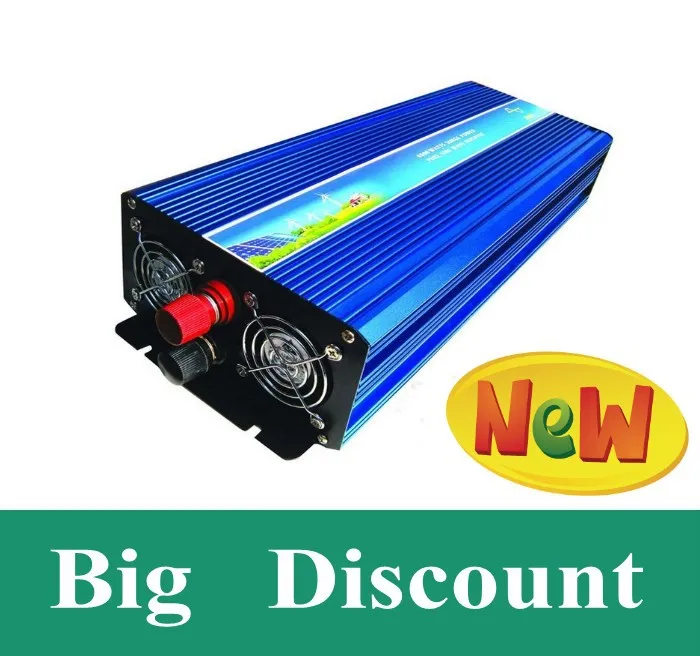 inversor de paneles solares 1500w/3000w pure sine wave power inverter DC 12V to AC 220V 50/60Hz  for solar wind power system