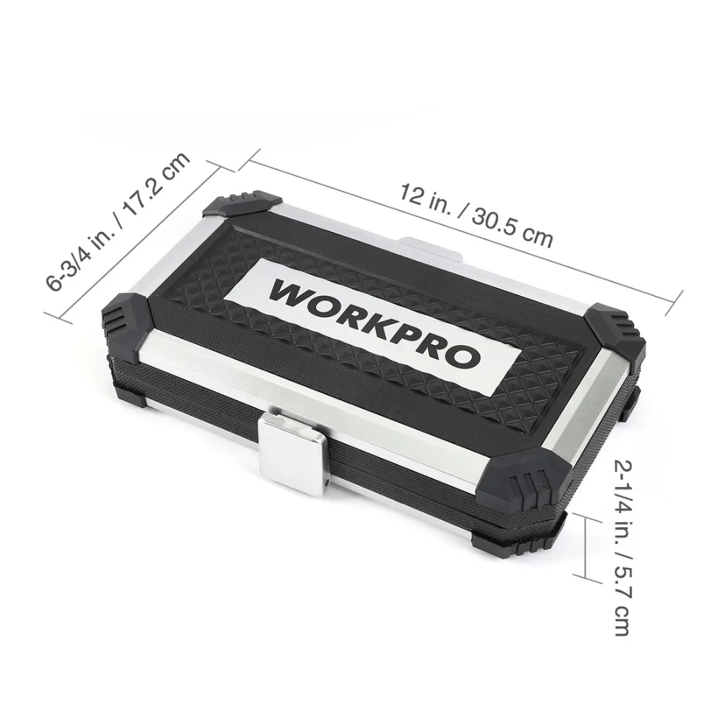 WORKPRO 35PC Tool Set for Car Repair Tools Sokcet