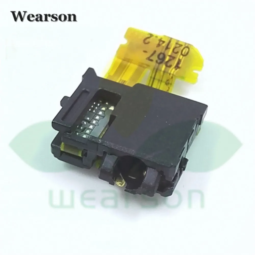 For Sony Xperia L36H C6602 C6603 Z Earphone Connector Flex Cable With Sensor 100% Original Free Shipping With Tracking Number (3)