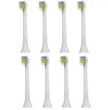 

8pcs/2 Packs New Oral Hygiene Replace Soft Bristle Electric Toothbrush Heads For Philips Sonicare Diamond Clean HX6074 HX6072/66