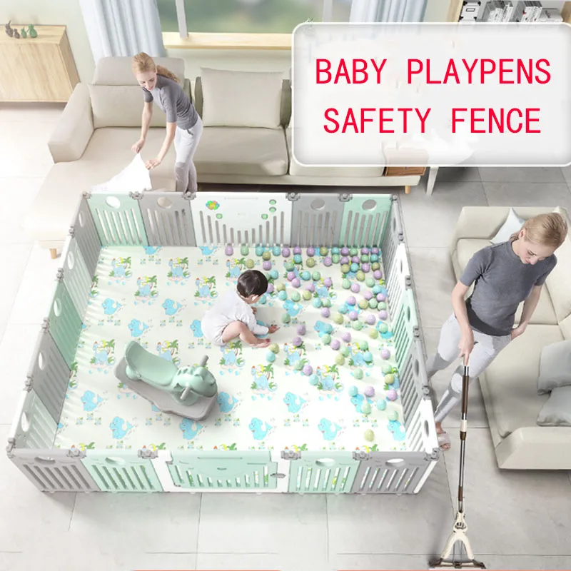 Indoor Baby Playpens Fencing for Children Kids Activity Gear Environmental Protection Barrier Game Safety Fence Kids Play Yard Indoor Baby Playpens Fencing for Children Kids Activity Gear Environmental Protection Barrier Game Safety Fence Kids Play Yard