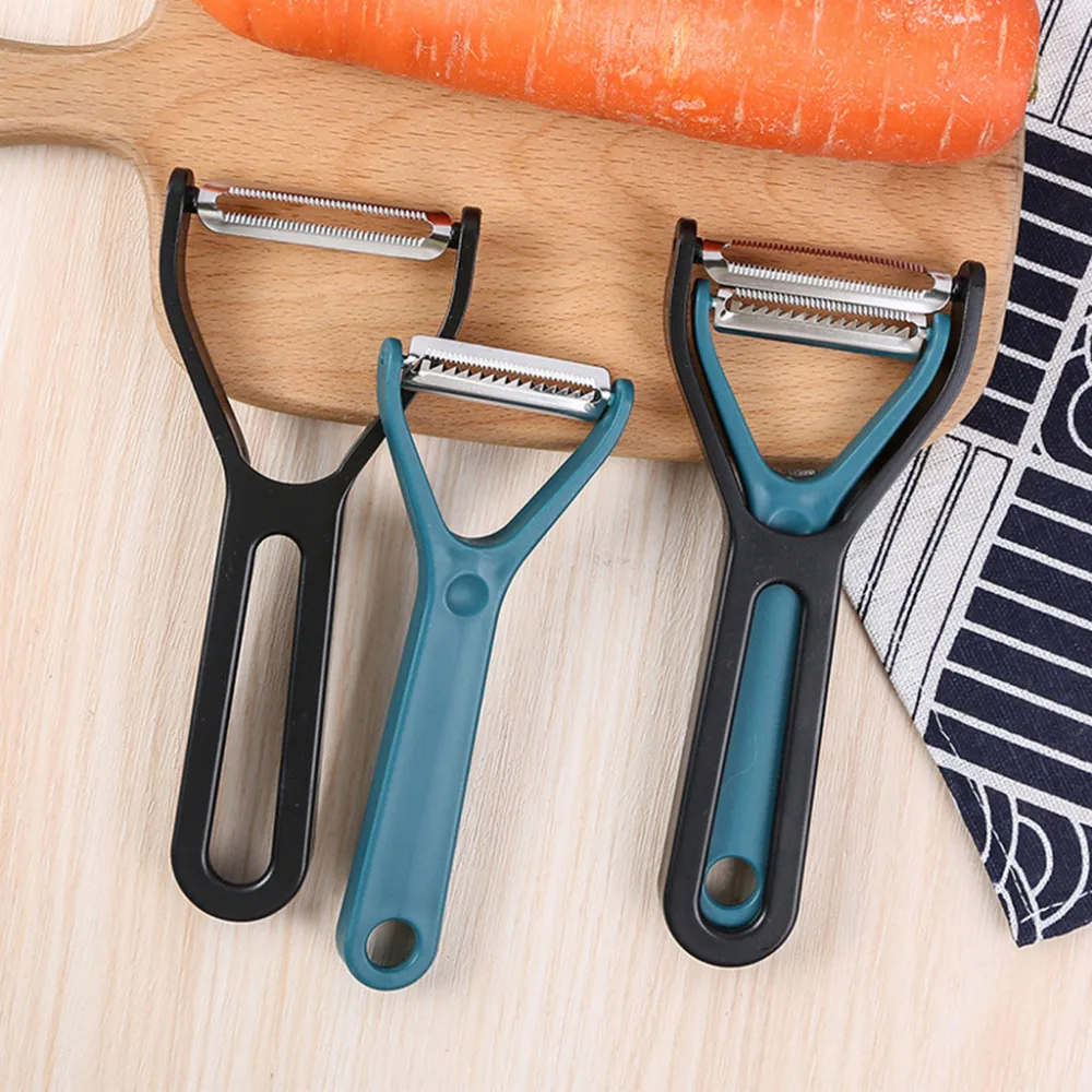 Multifunctional 2 in 1 Rotary Vegetable Peeler Stainless Steel Fruit Grater Carrot Potato Cutter Slicer Kitchen Tools