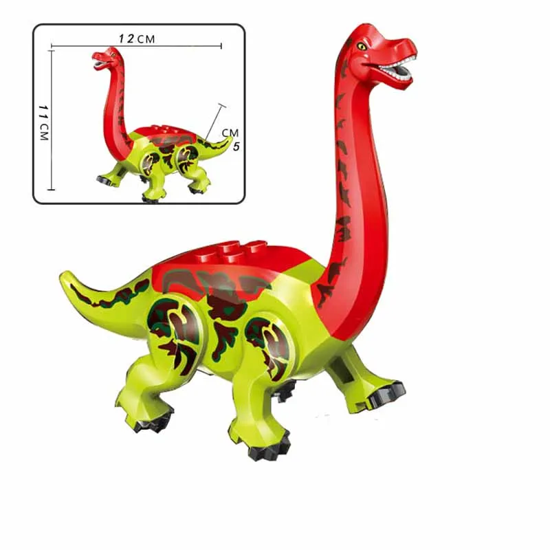 

Jurassic World Colorful Dinosaurs Tyrannosaurus Rex red Stygimoloch diplodocus Dinosaur cub Toys for Children gifts