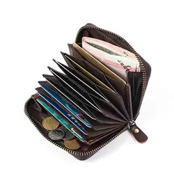 Горячие для мужчин женские кошельки реального пояса из натуральной кожи держатель для карт кошелек дизайнер Малый Мужчин's Organzier портмоне