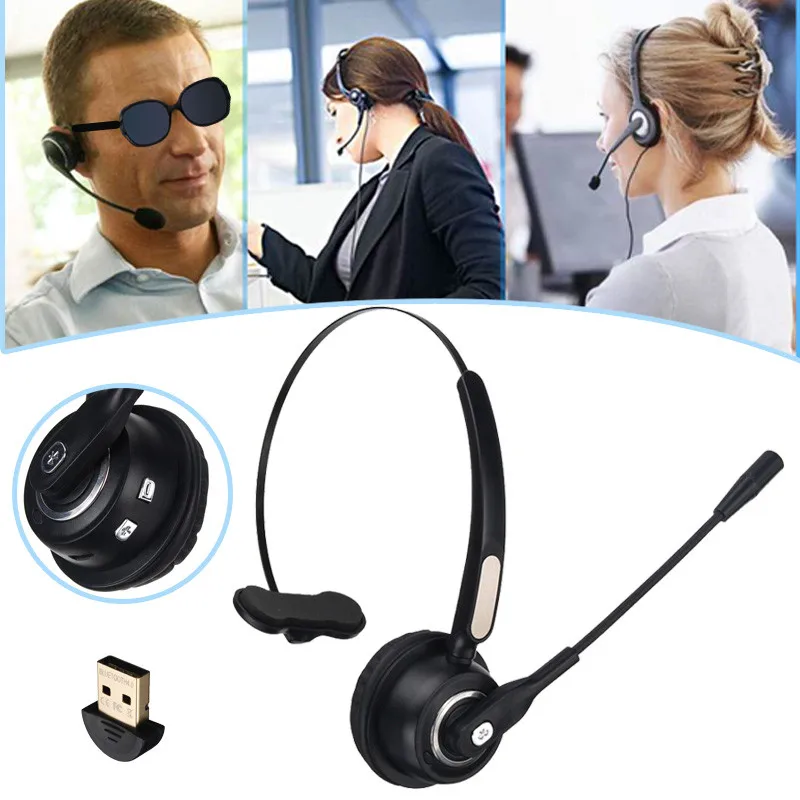 Беспроводные bluetooth наушники LEORY BH520 бизнес центр для звонков светодиодный динамик