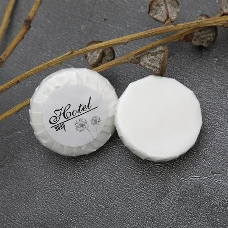 

150PCS/Set Outdoor Travel Disposable Soap Clean Bath Washing Hand Scented Hotel Round Small Shape Soap Portable Toiletries