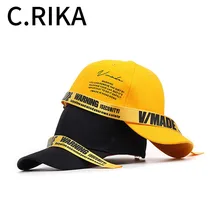 Желтые длинные ремни kpop бейсбольная кепка для мужчин хип-хоп с буквенным принтом bone для девочек и мальчиков, модные женские бейсболки в Корейском стиле