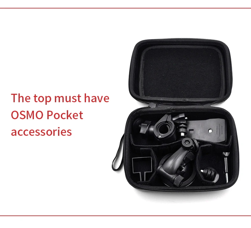 STARTRC Osmo Карманный Набор расширения 6-в-1 скользящая Скоба комплект DJI Osmo карманные серии Gopro Hero крепления для фотоаппаратов держатель для велосипеда