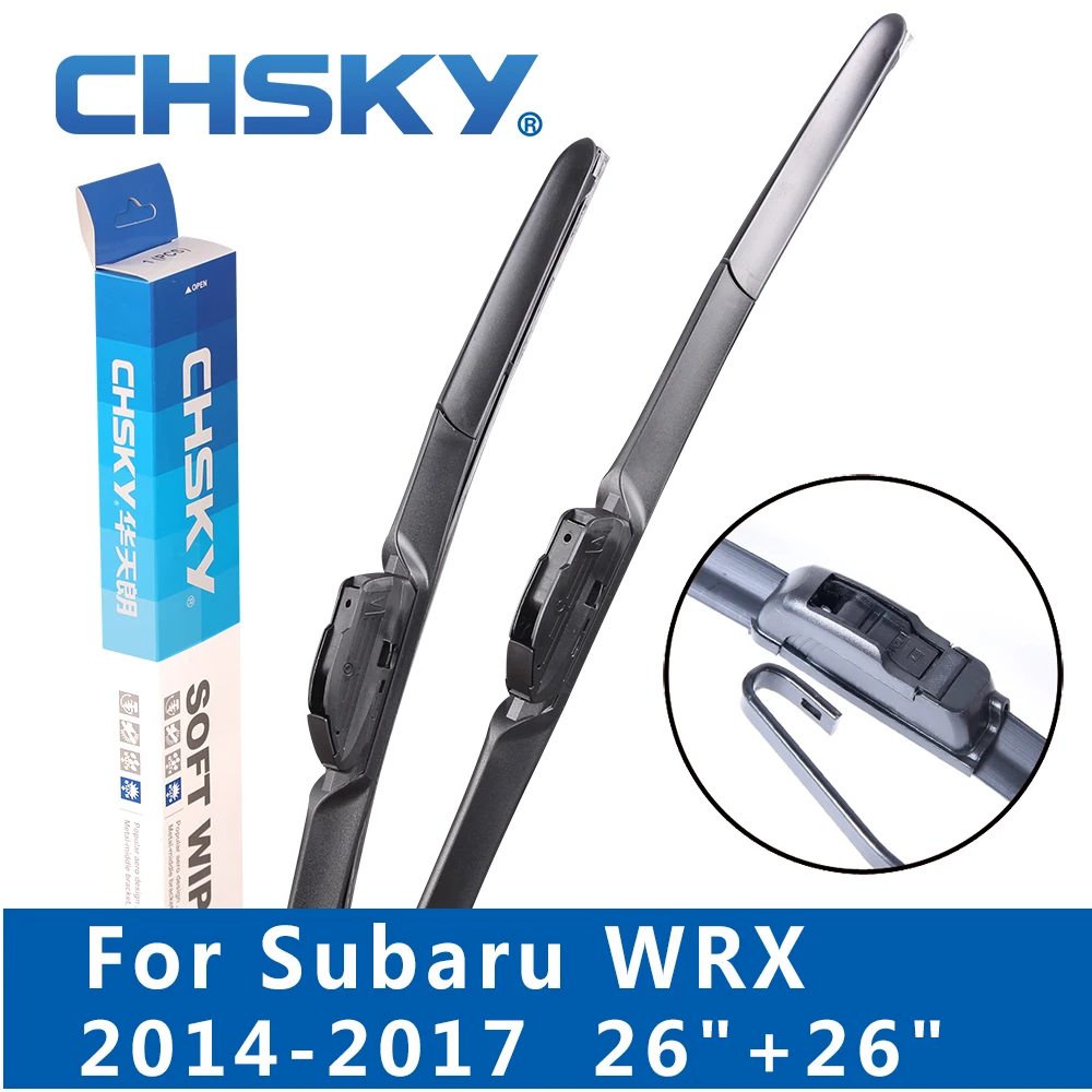 CHSKY Special for SUBARU WRX 2014 to 2017 Car Windshield Wiper Blade