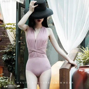 

Swimsuit One Piece Bikinis Female 2019 With Push Up Swimsuits Woman Women Onepiece Sexy Bind Solid Spandex Sierra Surfer Swim