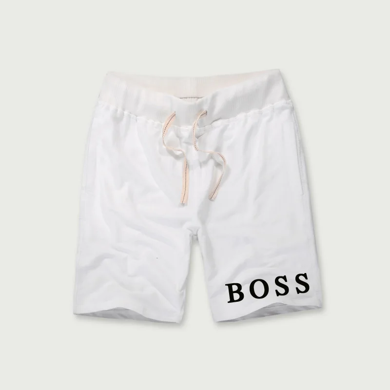 Шорты Boss логотип печати Для мужчин Повседневное новый дизайн хлопка удобные