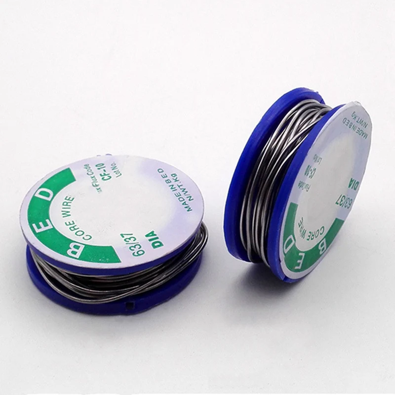 

Rosin Core Tin Lead 0.7mm 1.7m Length Solder Soldering Welding Iron Wire Reel Welding Freeshipping