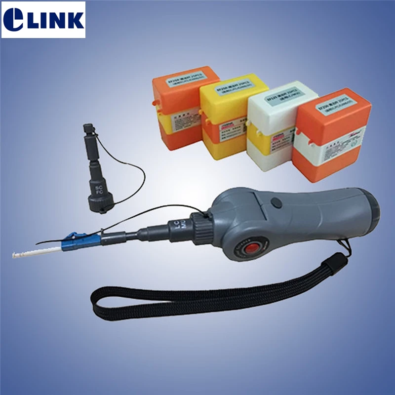 Edv838 Fiber Electrical Cleaner For 1.25mm Lc And 2.5mm For Sc Fc