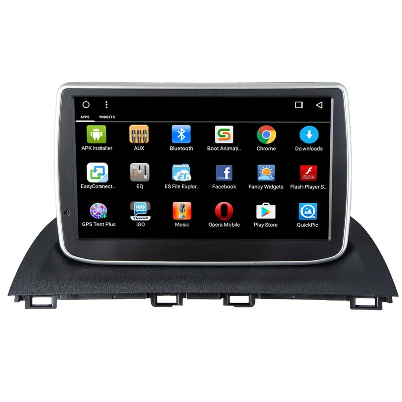 Best Ectwodvd 9inch Octa Core Android 8.1 Car DVD Player GPS Navigation Multimedia For Mazda 3 Axela 2014 2015 2016 1