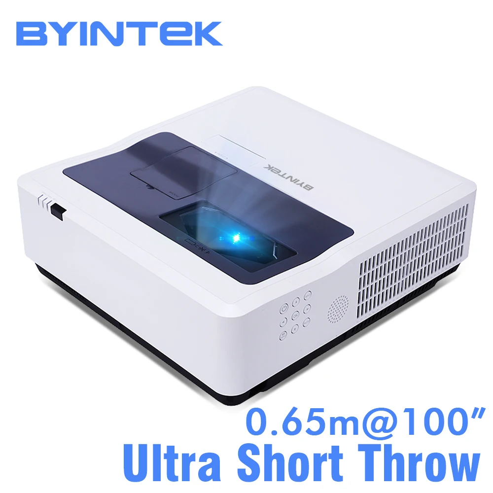 BYINTEK CLOUD K8 Ультра короткий бросок голографический 3LCD видео Full HD 1080P светодиодный