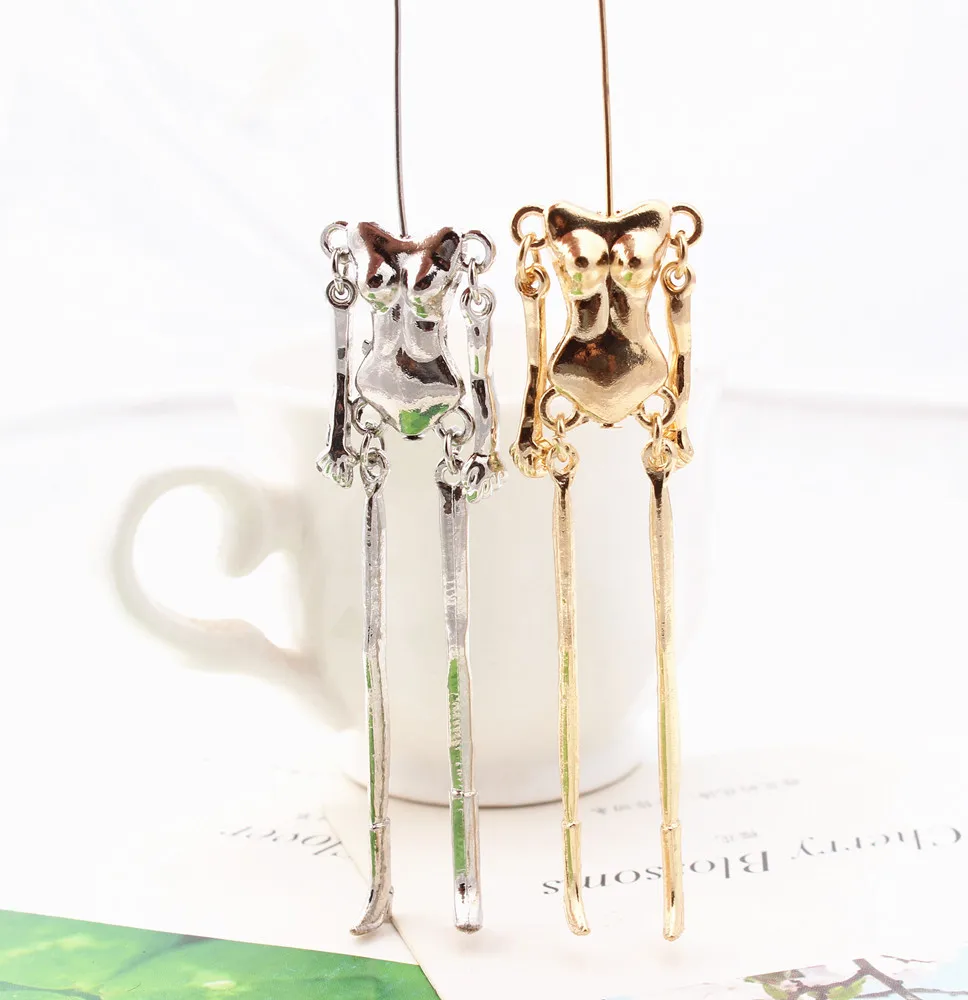 

12 pieces/lot Hot Sale!Top Quality Christmas gift Necklace with alloy nude women DIY accessories11.5cm x1.8cm free shipping