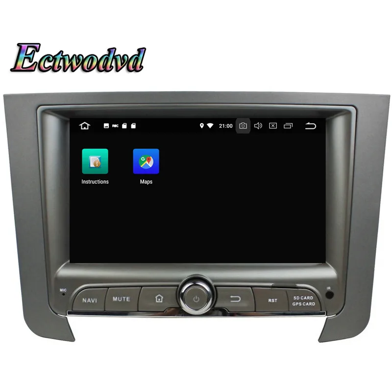Top Ectwodvd Octa Core 4G RAM 64G ROM Android 9.0 Car Multimedia DVD Player GPS HeadUnit For SsangYong Rexton 2014 3