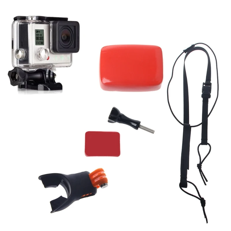 1 комплект для серфинга съемок манекен прикуса крепление гриля GoPro Hero 5 4 3 2 SJCAM