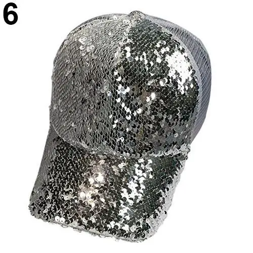 Мужская и женская кепка с блестками, модная блестящая Спортивная Кепка, плоская шляпа в стиле хип-хоп