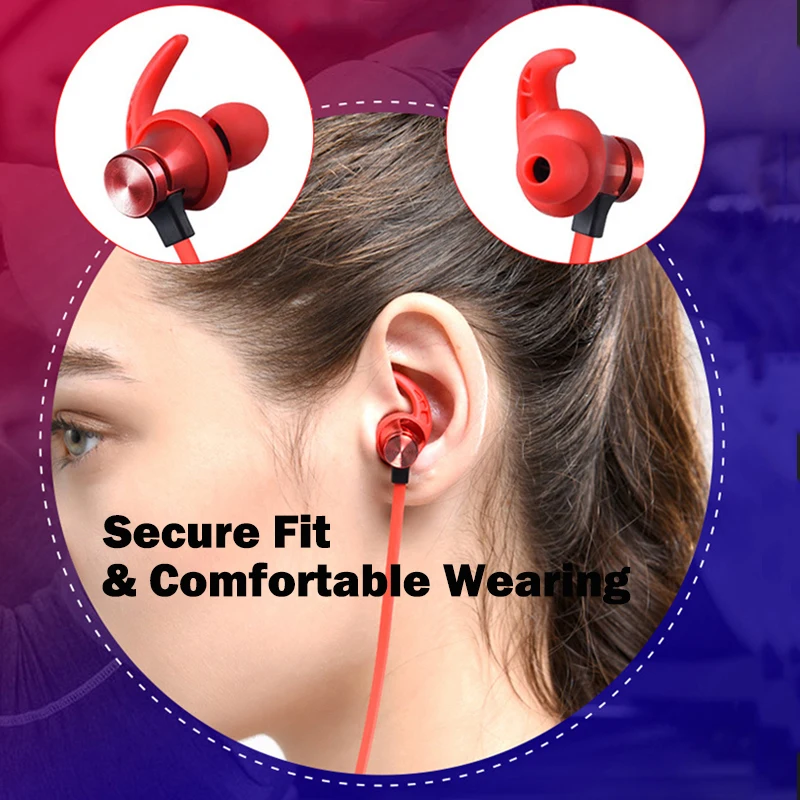 Спортивные Bluetooth наушники Arikasen с MP3 плеером беспроводные 5 0 водонепроницаемая