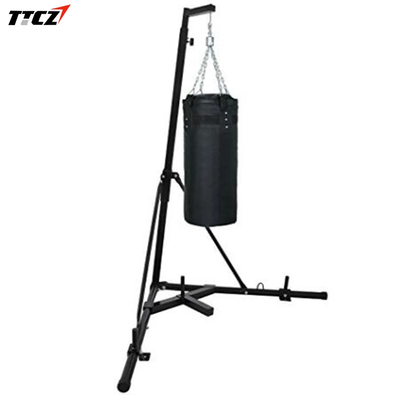 Foldable Boxing Bag Stand Height Adjustable Sandbag Rack Portable Punch Bag Stand-in Racks from ...