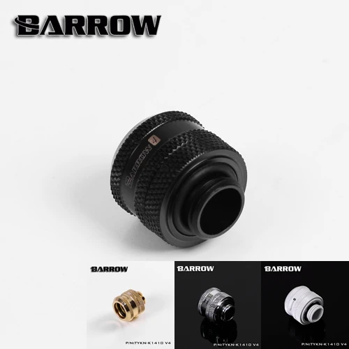 Барроу TYKN-K1410V4 od14 мм жесткие трубки фитинги G1/4 адаптеры для OD14mm твердых труб |