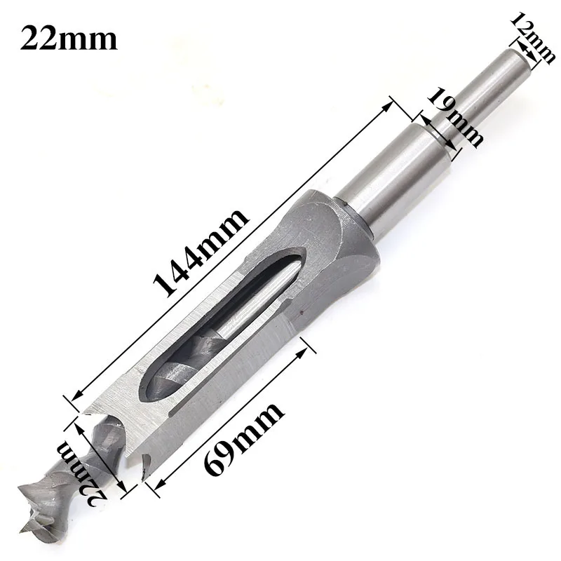 6-20 мм для обработки дерева квадратные отверстия сверло полое квадратное Отверстие пила сверло долбежное сверло деревообрабатывающий инструмент