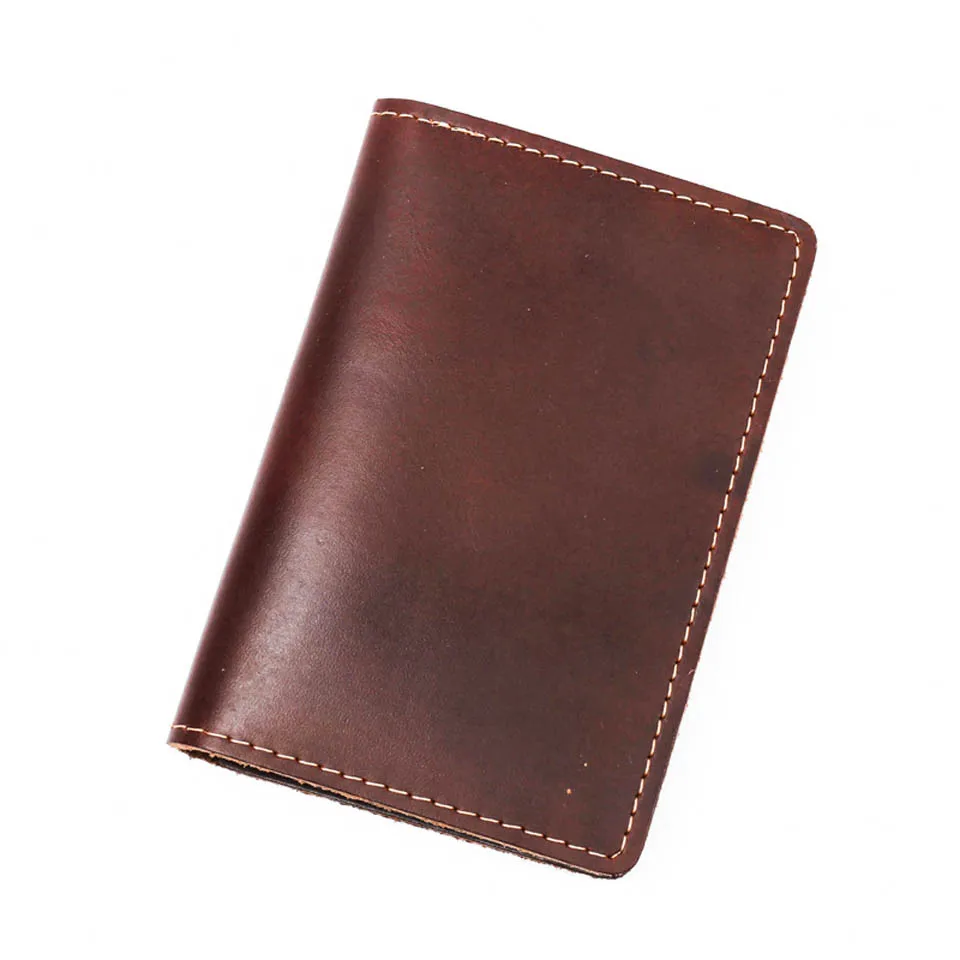 Gubintu Geniune Leather Men Short Wallets Causal Wallets Passcard Pocket Card Holder Coin Pocket Fashion Wallets For Men