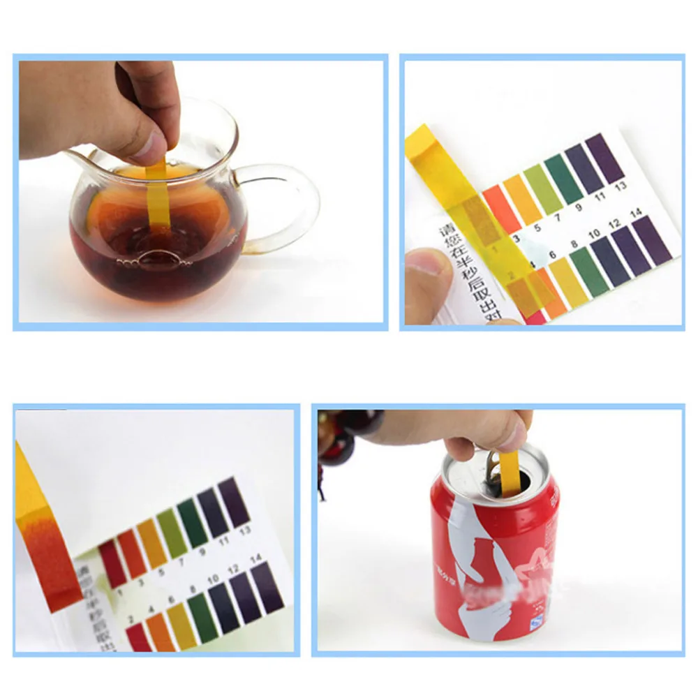 

Water Quality Testing PH Tester Tropical Aquarium Cold Water Fish Tank Testing Kit 80 TEST STRIPS dzq90305