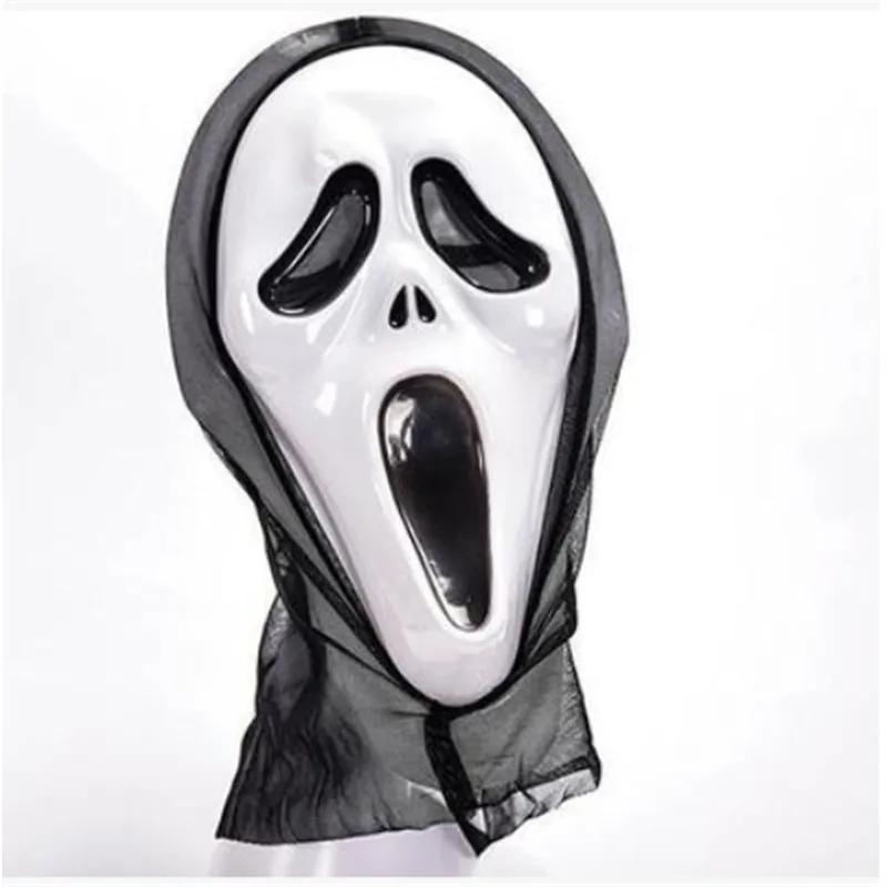 

Halloween Horror Scary Party Mask Festive Cosplay Costume Mask Scream Ghost Face Mask The Purge Movie Fashion Accessory