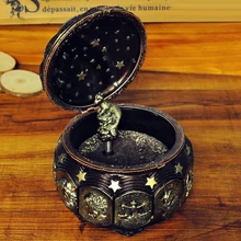 Twelve constellations music box birthday wedding Christmas and new year gift for antique male honey free shipping
