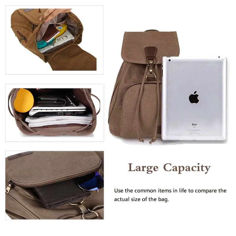 Ceny MARKROYAL plecak dla kobiet Retro plecak płócienny z wysokiej jakości dla nastolatek szkoła kobiet torba na laptop na ramię Mochila