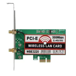 PCI-E WIFF 300 м беспроводной адаптер настольный двухдиапазонный LAN Wifi беспроводной PCI-e PCI карта Wlan адаптер 2dBi антенна Wifi сетевая карта