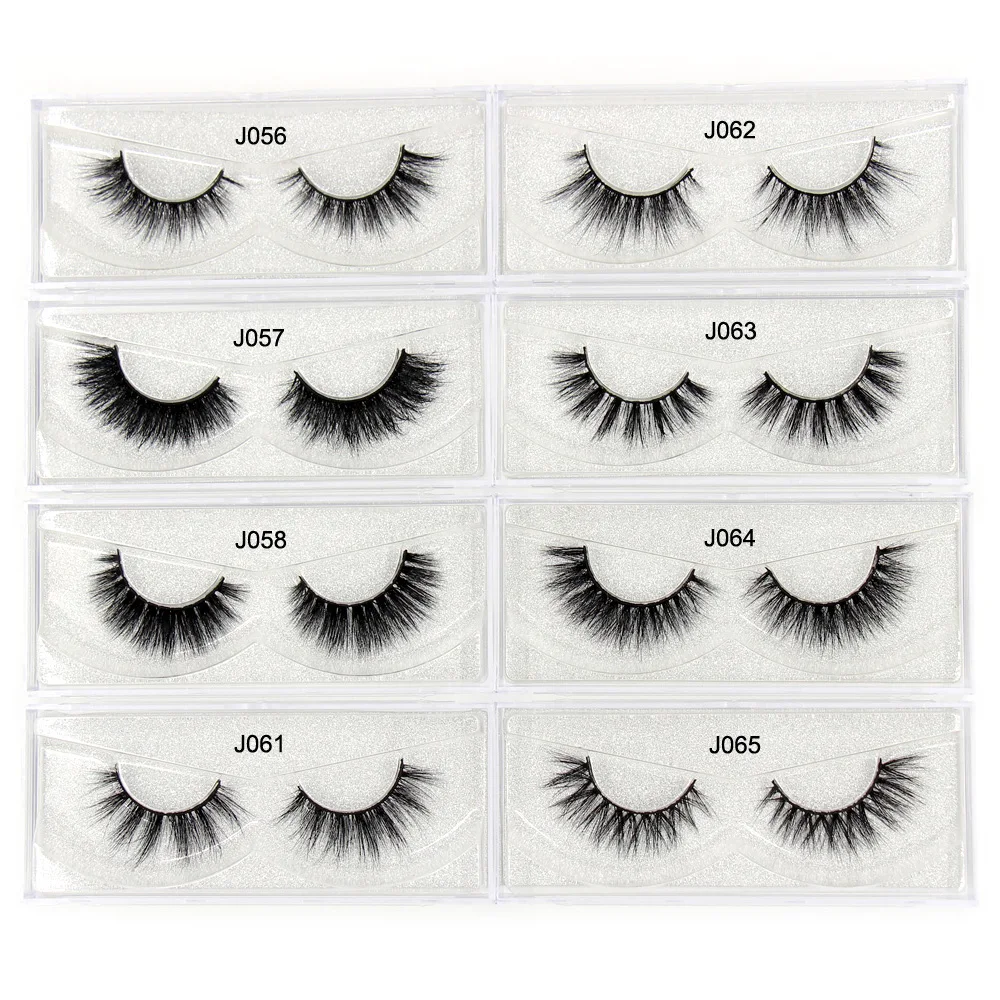 AMAOLASH falešný řasy 3D norek lashes luxusní ruční norek řasy přírodní dlouhé oko lashes hustý načechraný falešný lashes