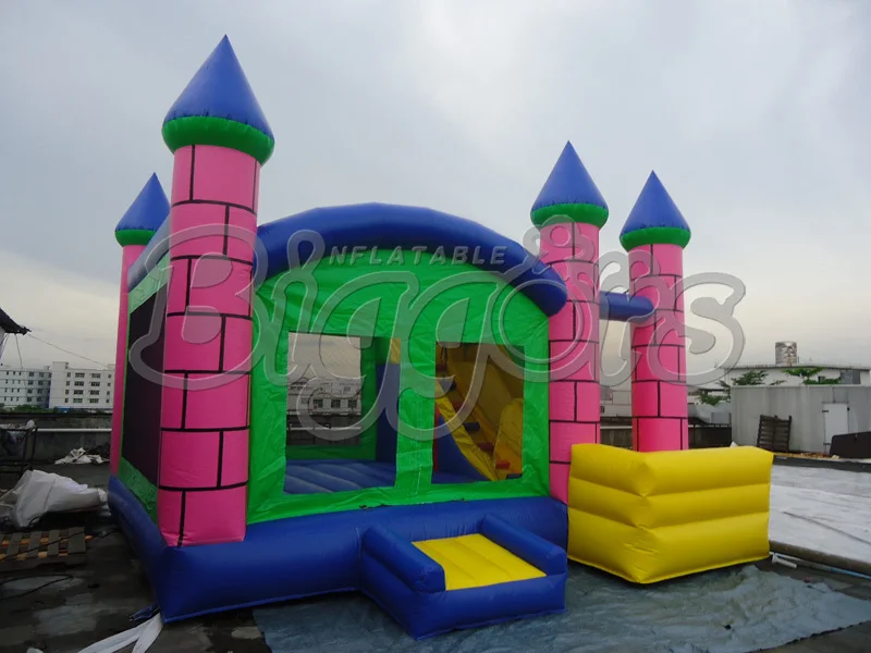 FREE SHIPPING BY SEA Indoor Kid Inflatable Bouncer Jumping Slide Bouncy Castle For Sale free shipping commercial 5 4 5m dragon inflatable bouncer castle with slide