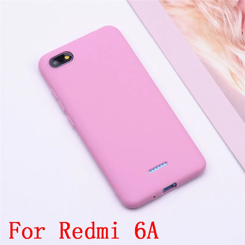 Силиконовый чехол для Xiaomi redmi 6A 5,45 ТПУ, конфетный чехол для Xiaomi redmi 6a redmi 6