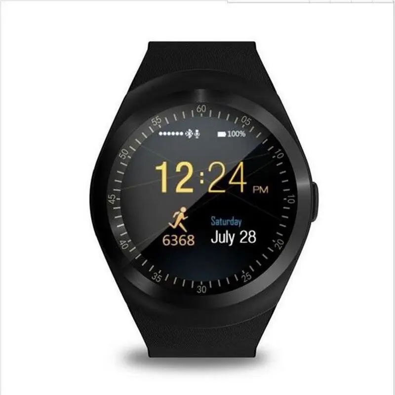 

SALFRESA Y1 Smart Watch Android Phone Call GSM Sim Remote Camera Information Display Bluetooth Sports Round men women Watch